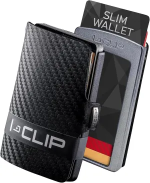 I-CLIP, Premium Men's Leather Wallet, Versatile Changeable Money clip, Secure Card Holder, Compact Men's Wallet Minimalist, Sleek Slim Design, Perfect Money Clip Wallet for Men