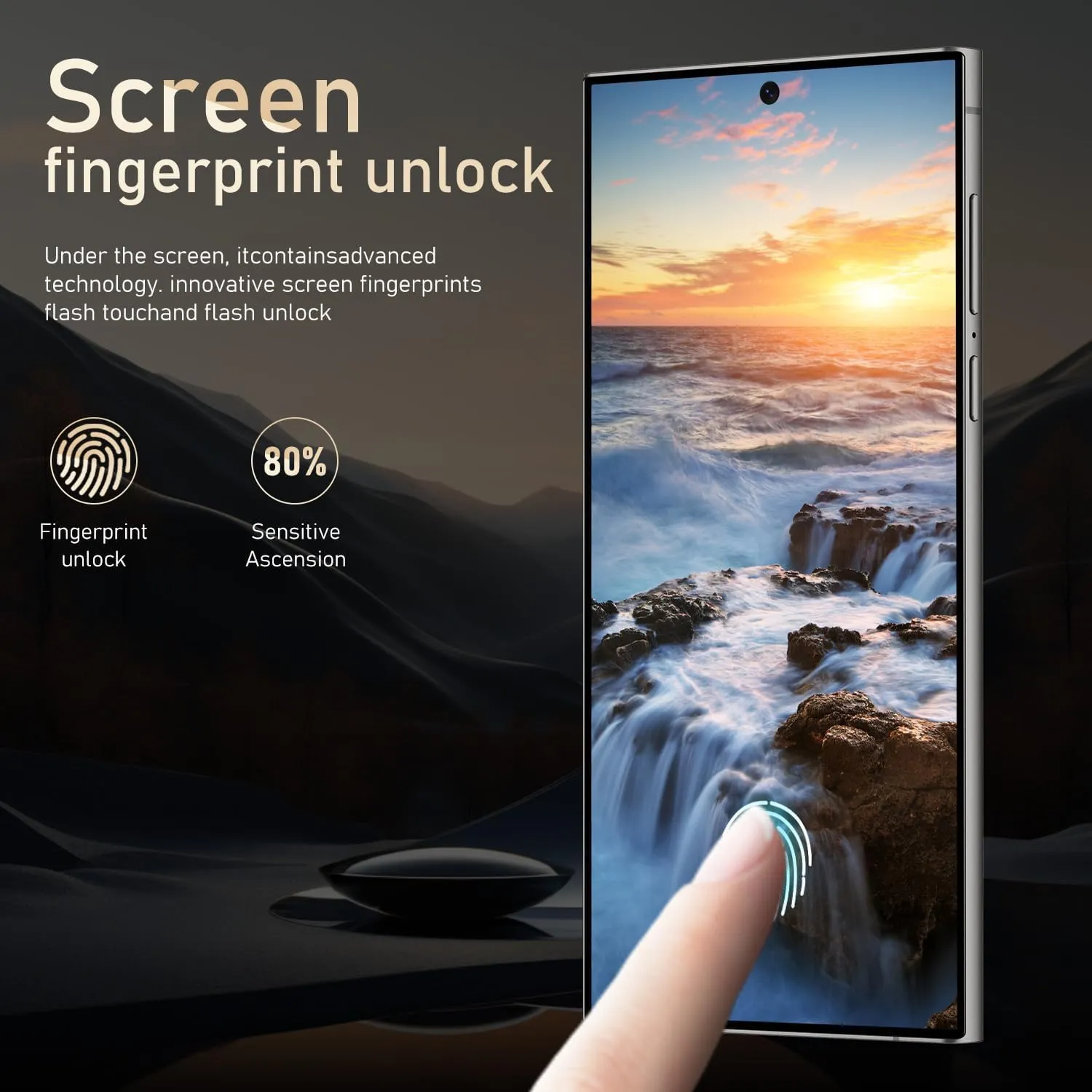 I24 Ultra 5G unlockedSmartphone,6GB 256GB Fully Unlocked Cell Phone for Android 13, 6.8" Unlocked Cell Phone, 6800mAh, 48MP 108MP Dual Camera/Dual SIM/Fingerprint Lock/Face (Cyan)