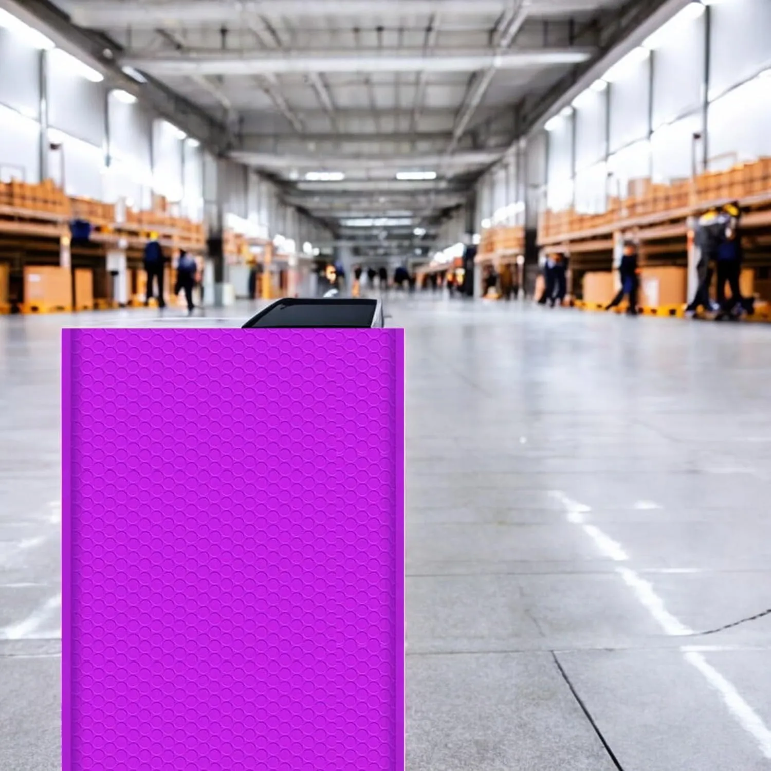 iMBAPrice 8.5x12 Inch Purple Color Poly Bubble Mailer, 100-Pack Med Size #2 Padded Envelopes Self Seal Adhesive Waterproof Bags for Clothes Makeup Supplies (Total 100 Bags)