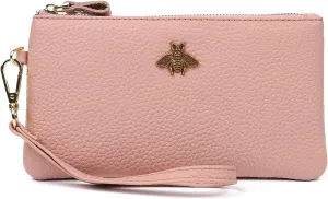 imeetu Women's Wristlet Clutch Purse Leather Cell Phone Wallet Handbag with Wrist Strap