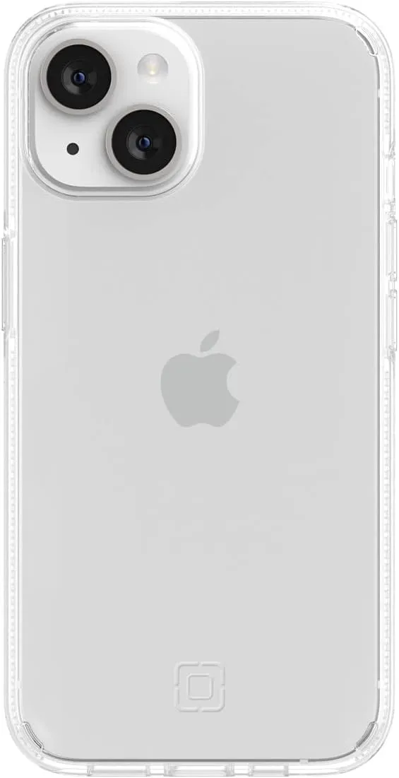 Incipio Duo Case for iPhone 14 – Magsafe & Wireless Charging Compatible, Slim Dual-Layer Protective Case with 12ft Drop Protection, Shock-Absorbing, Scratch-Resistant Cover - Clear
