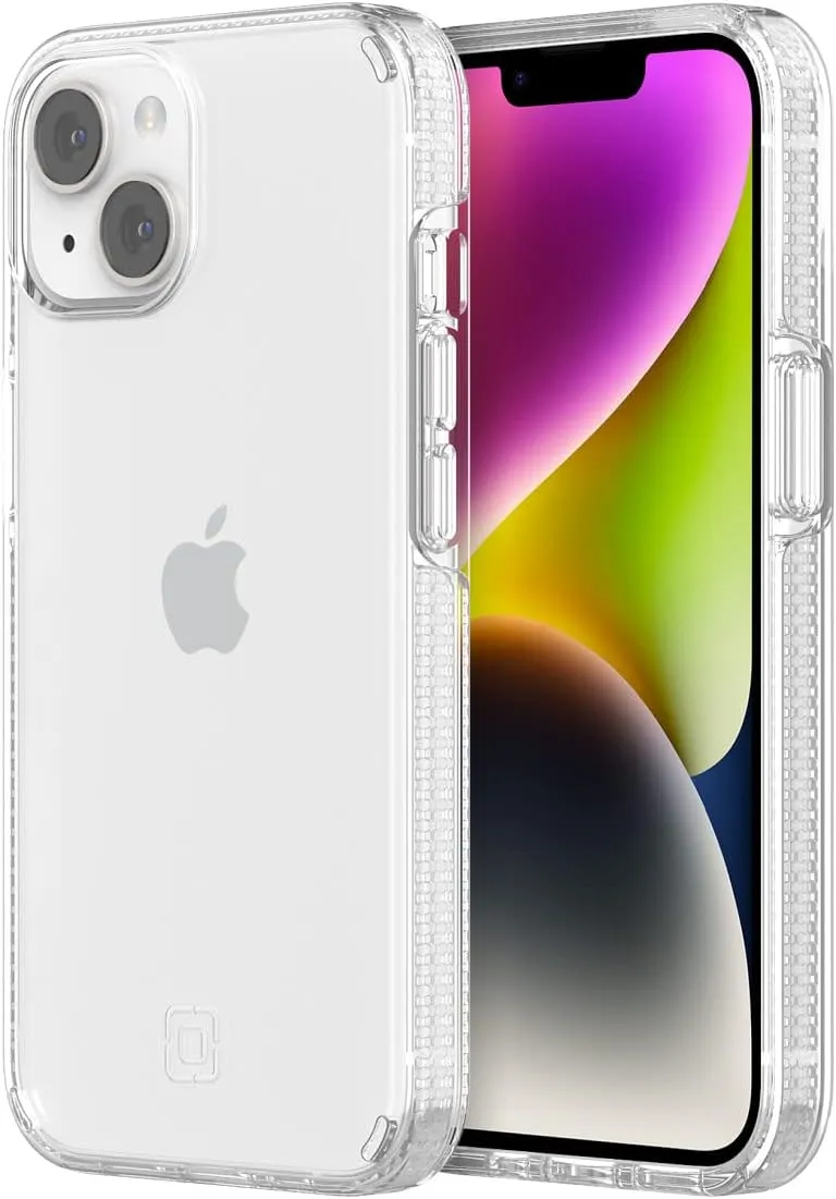 Incipio Duo Case for iPhone 14 – Magsafe & Wireless Charging Compatible, Slim Dual-Layer Protective Case with 12ft Drop Protection, Shock-Absorbing, Scratch-Resistant Cover - Clear