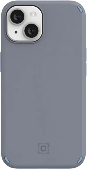 Incipio Duo Case for iPhone 14 – Magsafe & Wireless Charging Compatible, Slim Dual-Layer Protective Case with 12ft Drop Protection, Shock-Absorbing, Scratch-Resistant Cover - Gray
