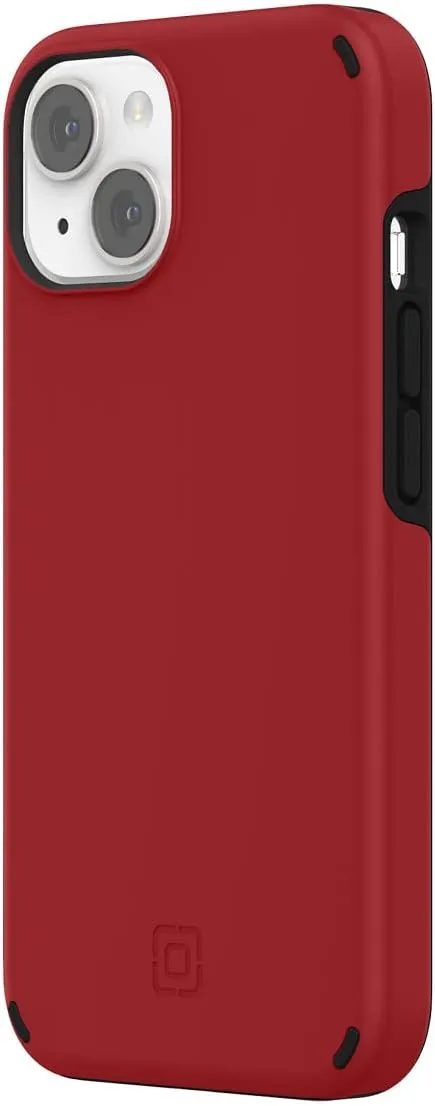 Incipio Duo Case for iPhone 14 – Magsafe & Wireless Charging Compatible, Slim Dual-Layer Protective Case with 12ft Drop Protection, Shock-Absorbing, Scratch-Resistant Cover - Scarlet Red