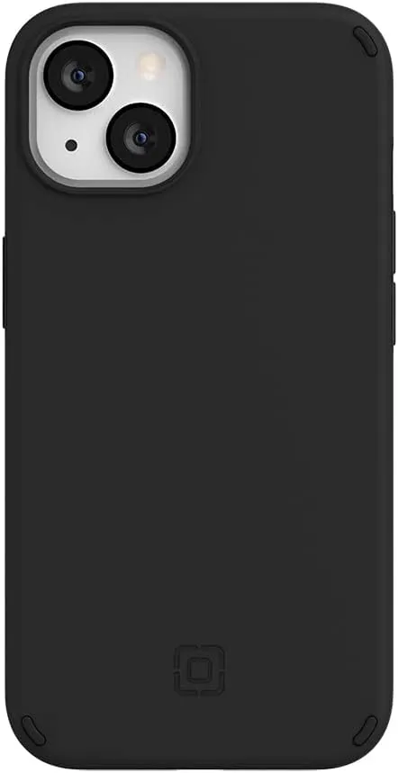 Incipio Duo Case with MagSafe for iPhone 13 (6.1-inch) – Dual-Layer Protective Case with 12ft Drop Protection, Wireless Charging Compatible, Slim & Durable Mobile Phone Case - Black
