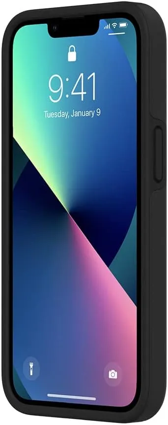 Incipio Duo Case with MagSafe for iPhone 13 (6.1-inch) – Dual-Layer Protective Case with 12ft Drop Protection, Wireless Charging Compatible, Slim & Durable Mobile Phone Case - Black