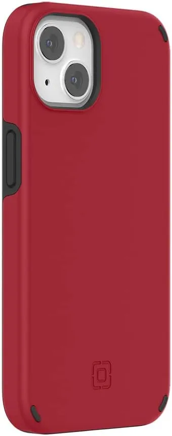 Incipio Duo Case with MagSafe for iPhone 13 (6.1-inch) – Dual-Layer Protective Case with 12ft Drop Protection, Wireless Charging Compatible, Slim & Durable Mobile Phone Case - Salsa Red