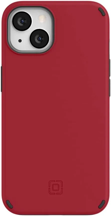 Incipio Duo Case with MagSafe for iPhone 13 (6.1-inch) – Dual-Layer Protective Case with 12ft Drop Protection, Wireless Charging Compatible, Slim & Durable Mobile Phone Case - Salsa Red