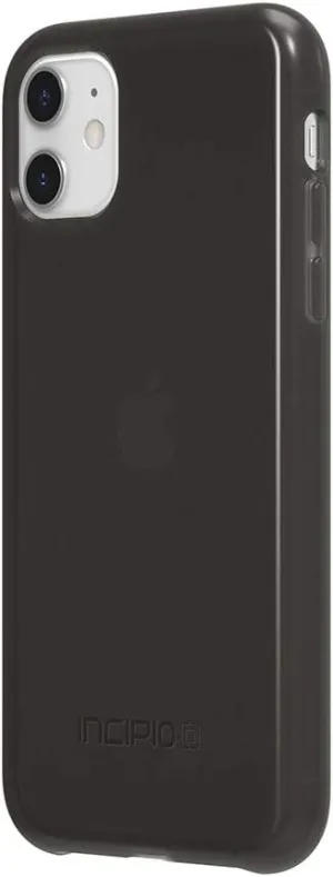 Incipio NGP Pure Translucent Case for Apple iPhone 11 with Flexible Shock-Absorbing Drop-Protection - Black