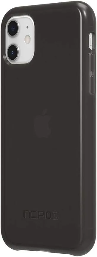 Incipio NGP Pure Translucent Case for Apple iPhone 11 with Flexible Shock-Absorbing Drop-Protection - Black