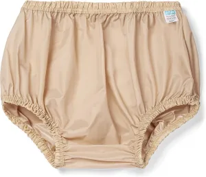 Incontinence Leak-Protection, Washable Pull-On Cover Pant, Advanced-Cool-Lightweight-Durable- Kleinert's (Beige,Medium)