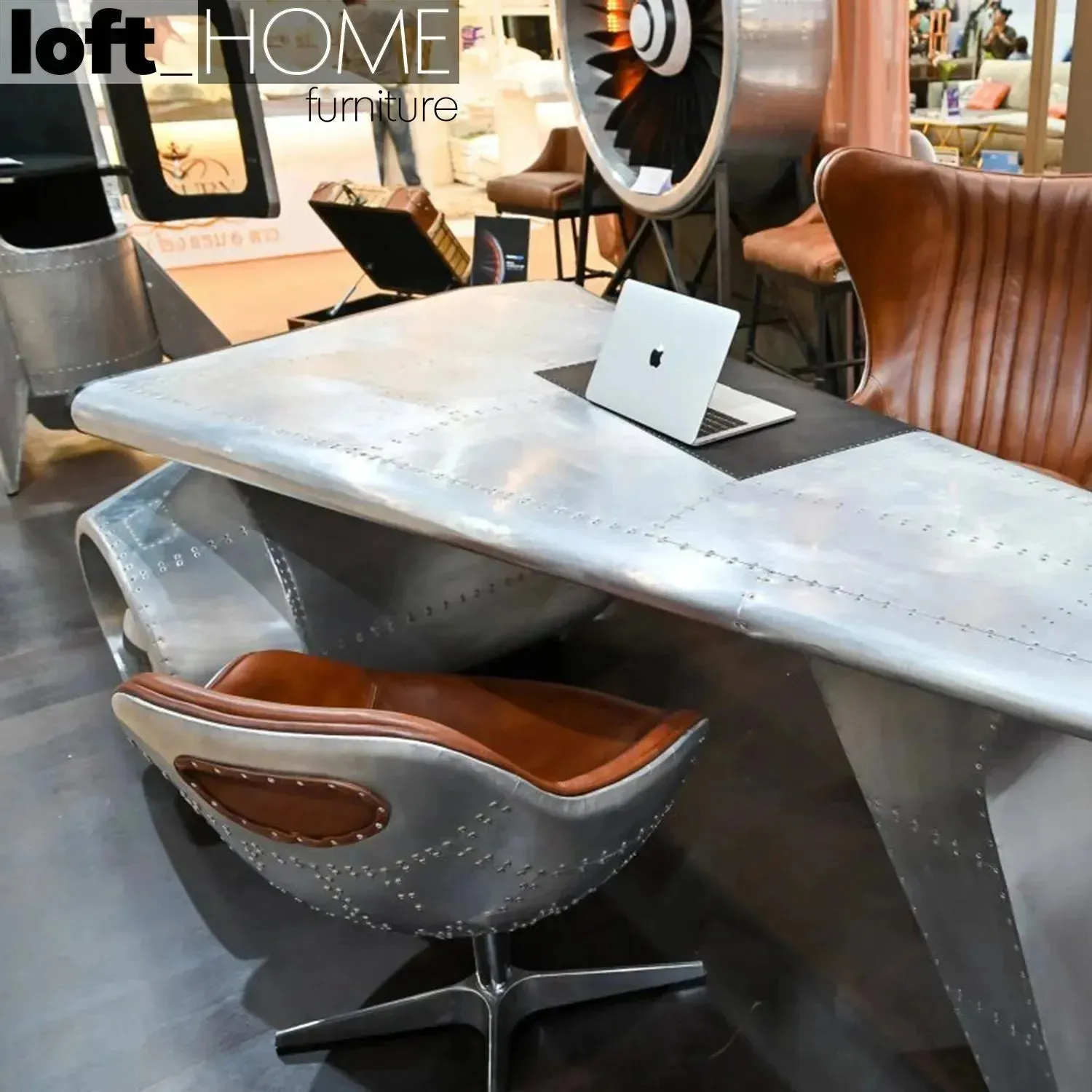 Industrial Aluminium Study Table AIRCRAFT ENGINE
