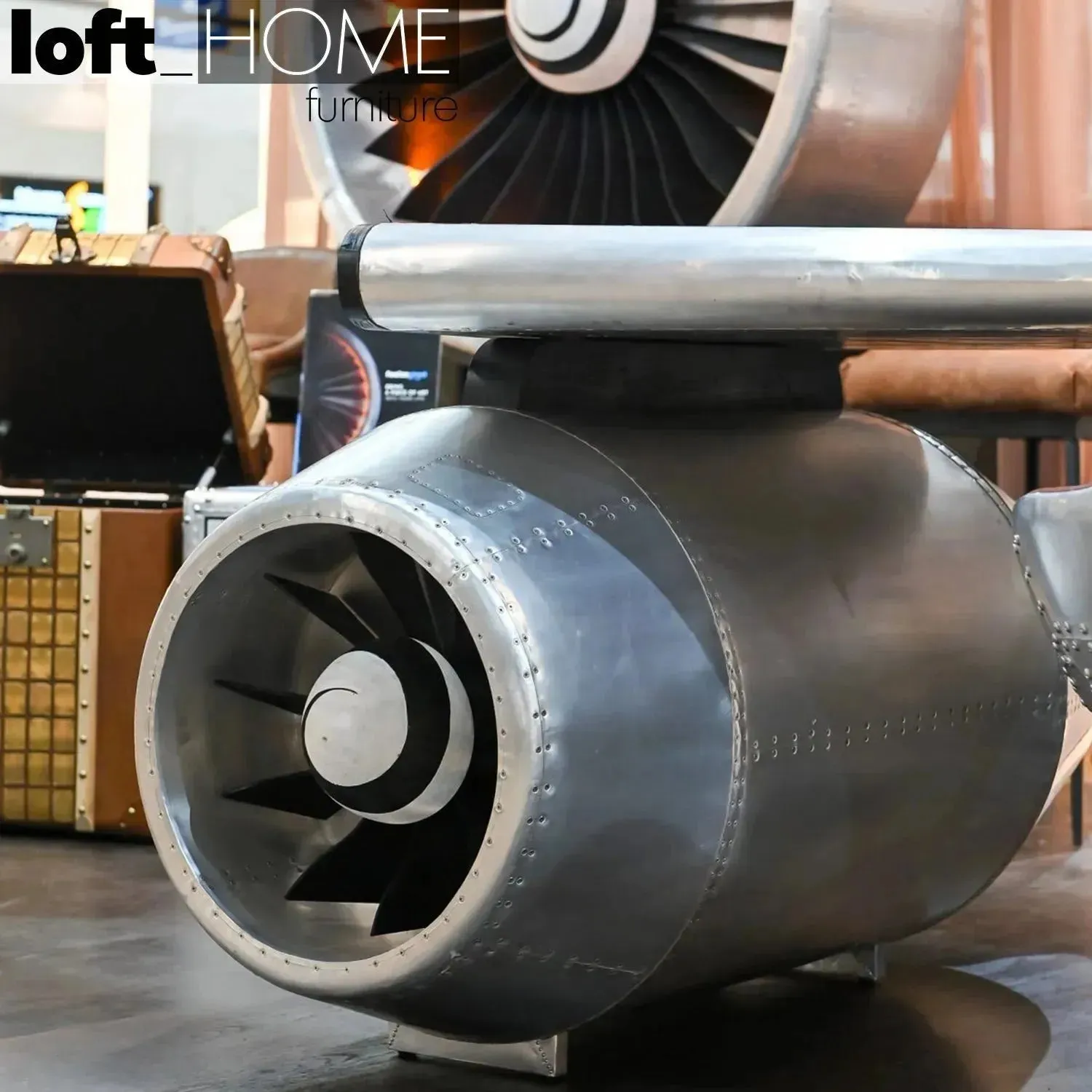 Industrial Aluminium Study Table AIRCRAFT ENGINE