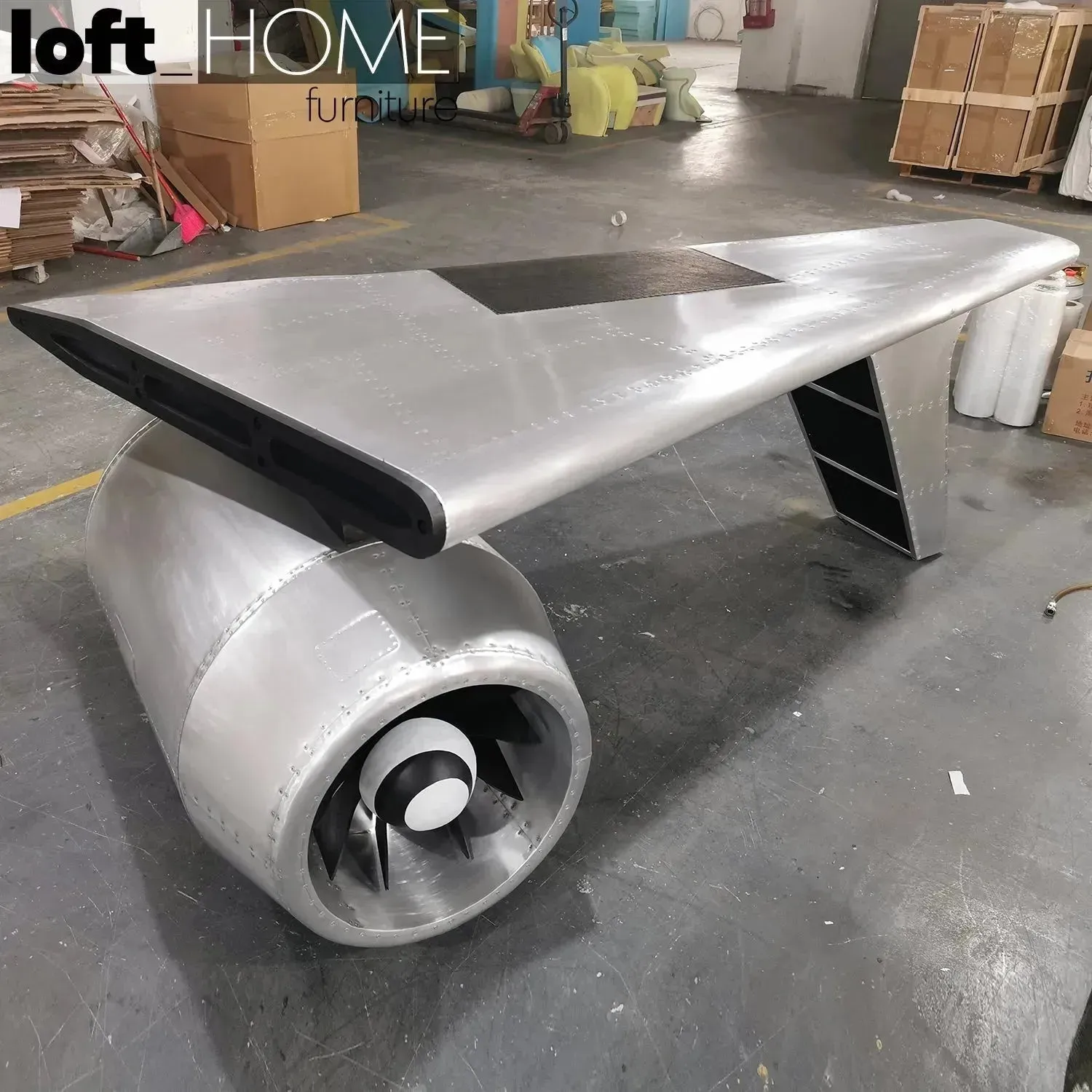 Industrial Aluminium Study Table AIRCRAFT ENGINE