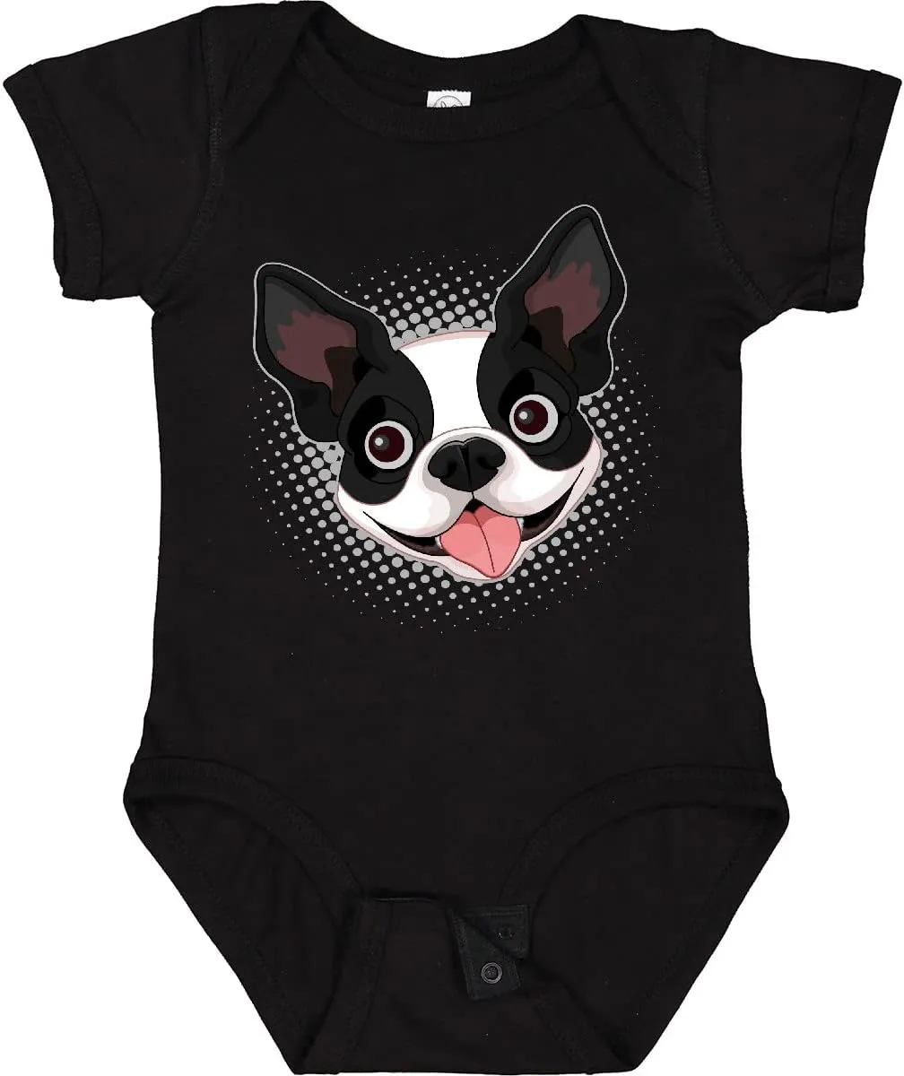 inktastic Boston Terrier Dog Gift Baby Bodysuit