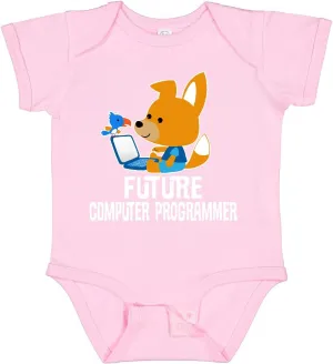 inktastic Future Computer Programmer Baby Bodysuit