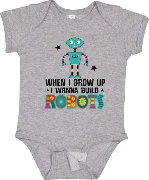 inktastic Future Robot Builder Robotics Engineer Baby Bodysuit