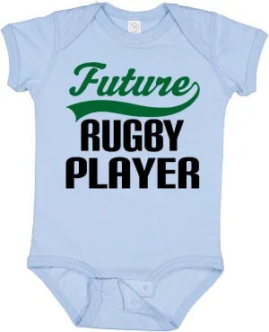 inktastic Future Rugby Player Baby Bodysuit