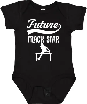 inktastic Future Track Star Girls Sports Baby Bodysuit