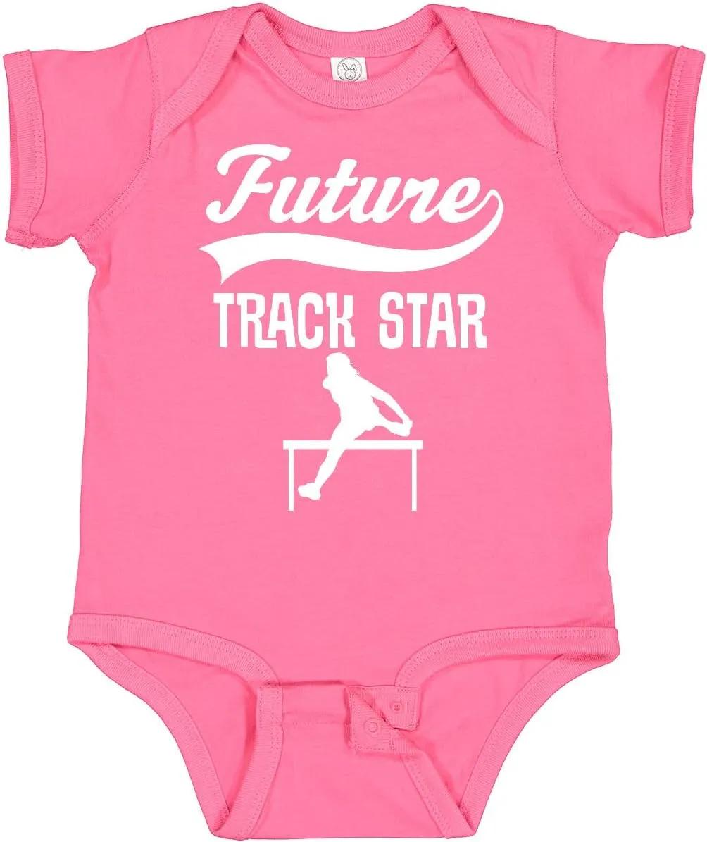 inktastic Future Track Star Girls Sports Baby Bodysuit