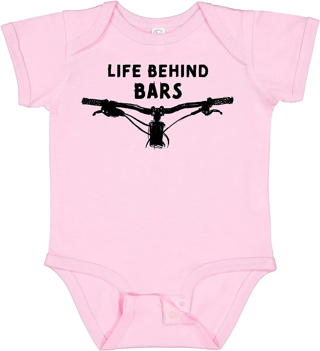 inktastic Life Behind Bars Mountain Bike Baby Bodysuit