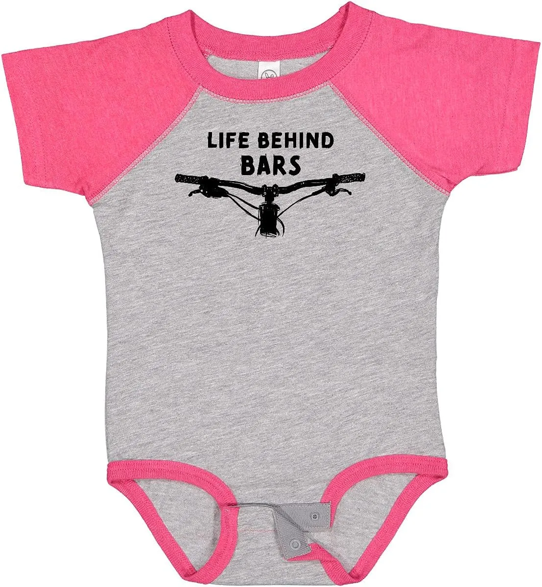 inktastic Life Behind Bars Mountain Bike Baby Bodysuit