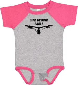 inktastic Life Behind Bars Mountain Bike Baby Bodysuit