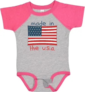 inktastic Made in the U.S.A. Baby Bodysuit