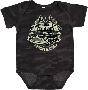 inktastic Rockabilly Hotrod Baby Bodysuit