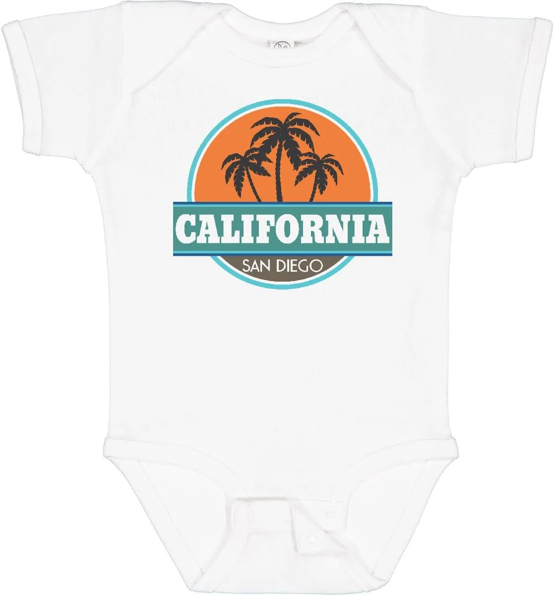 inktastic San Diego California Baby Bodysuit