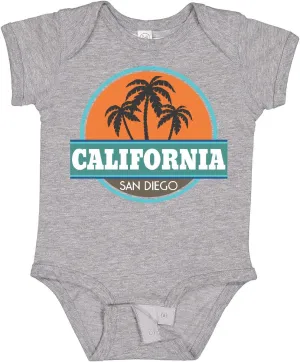 inktastic San Diego California Baby Bodysuit