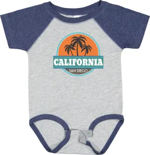 inktastic San Diego California Baby Bodysuit