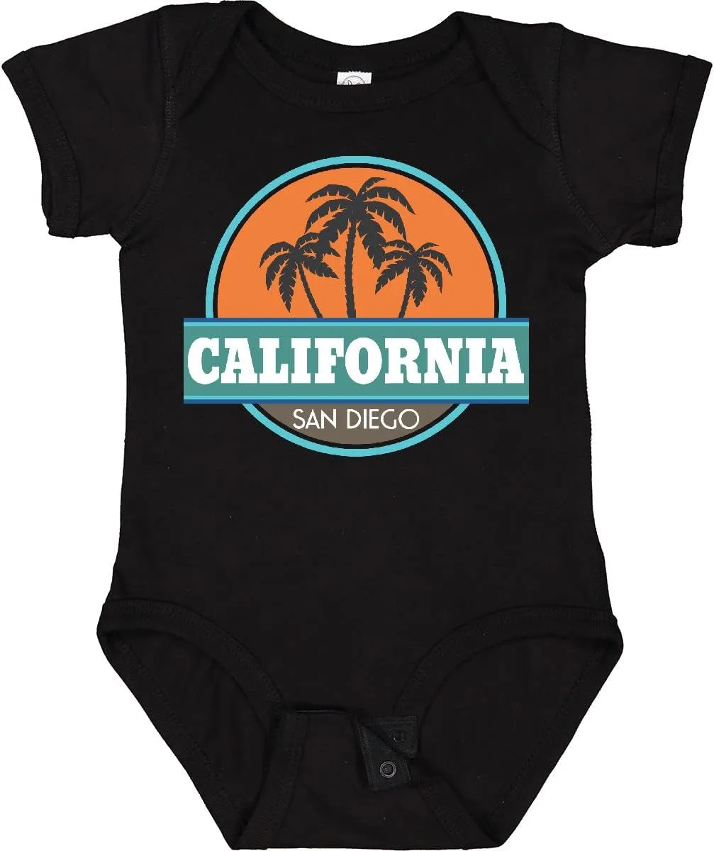 inktastic San Diego California Baby Bodysuit