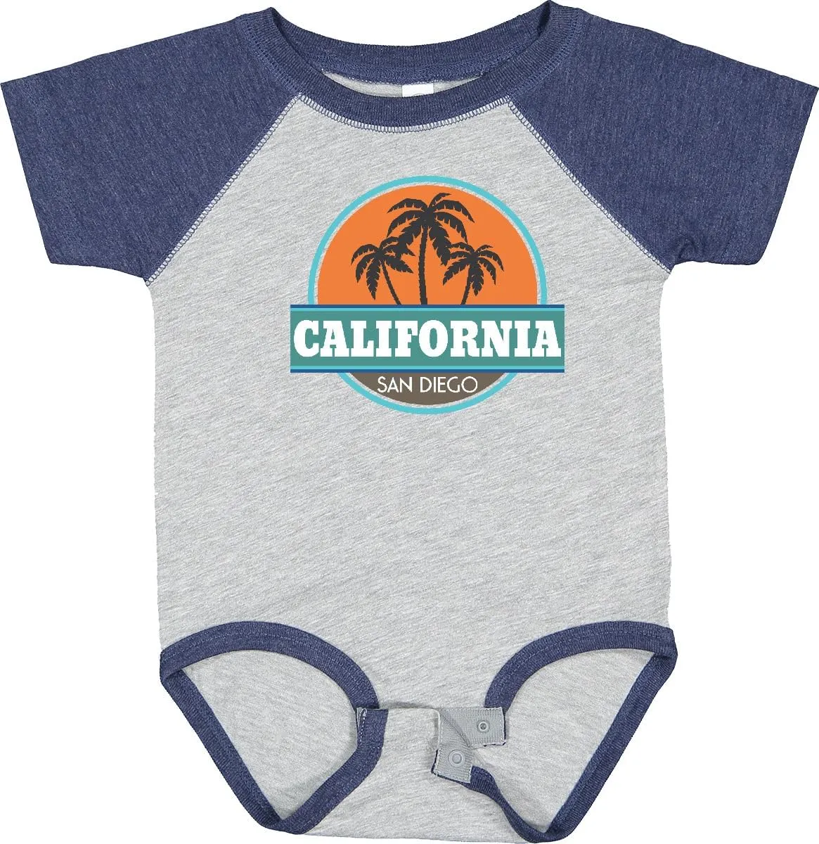 inktastic San Diego California Baby Bodysuit