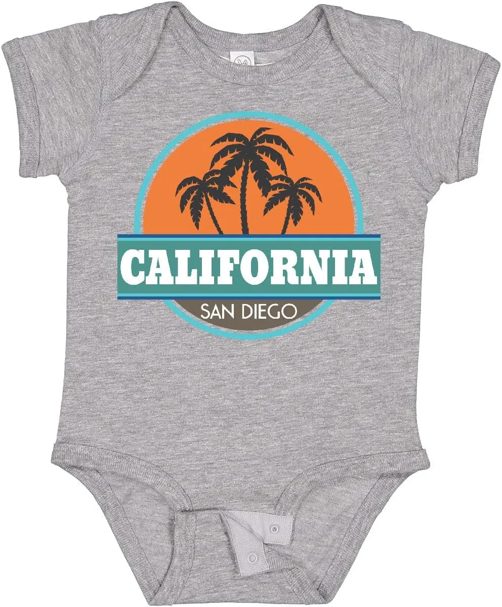 inktastic San Diego California Baby Bodysuit