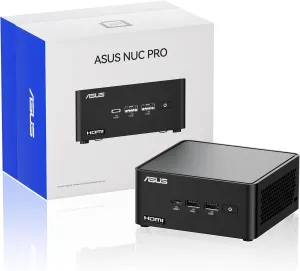 Intel NUC 14 Pro，for ASUS NUC 14 Pro NUC14RVH Revel Canyon AI Mini PC,Core Ultra 7 155H, Intel Arc GPU,AI Ready,32GB DDR5, 1TB SSD, Win 11 Pro, 8K/4K Quad Display/BT 5.3/WiFi 6E/Thunderbolt 4