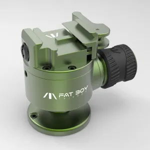 Invert40 Ball Head, 40mm, for Spotting scopes, Binoculars, and Camera Equipment. Lightweight, Quick Release