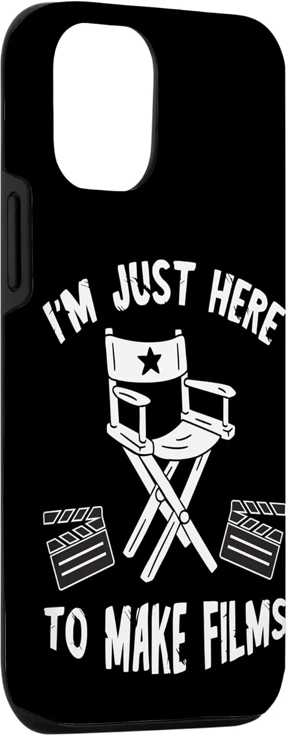 iPhone 15 Pro Filmmaker I'm Just Here Cinematographer Film Director Case