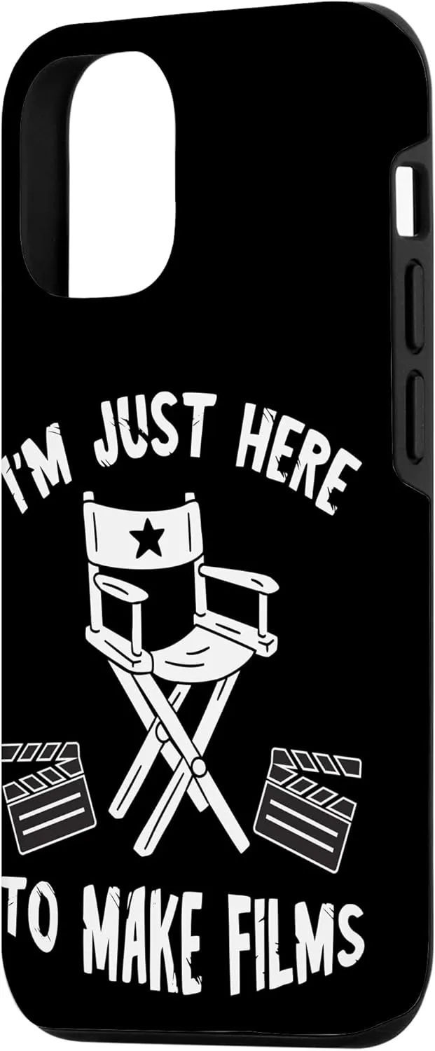 iPhone 15 Pro Filmmaker I'm Just Here Cinematographer Film Director Case