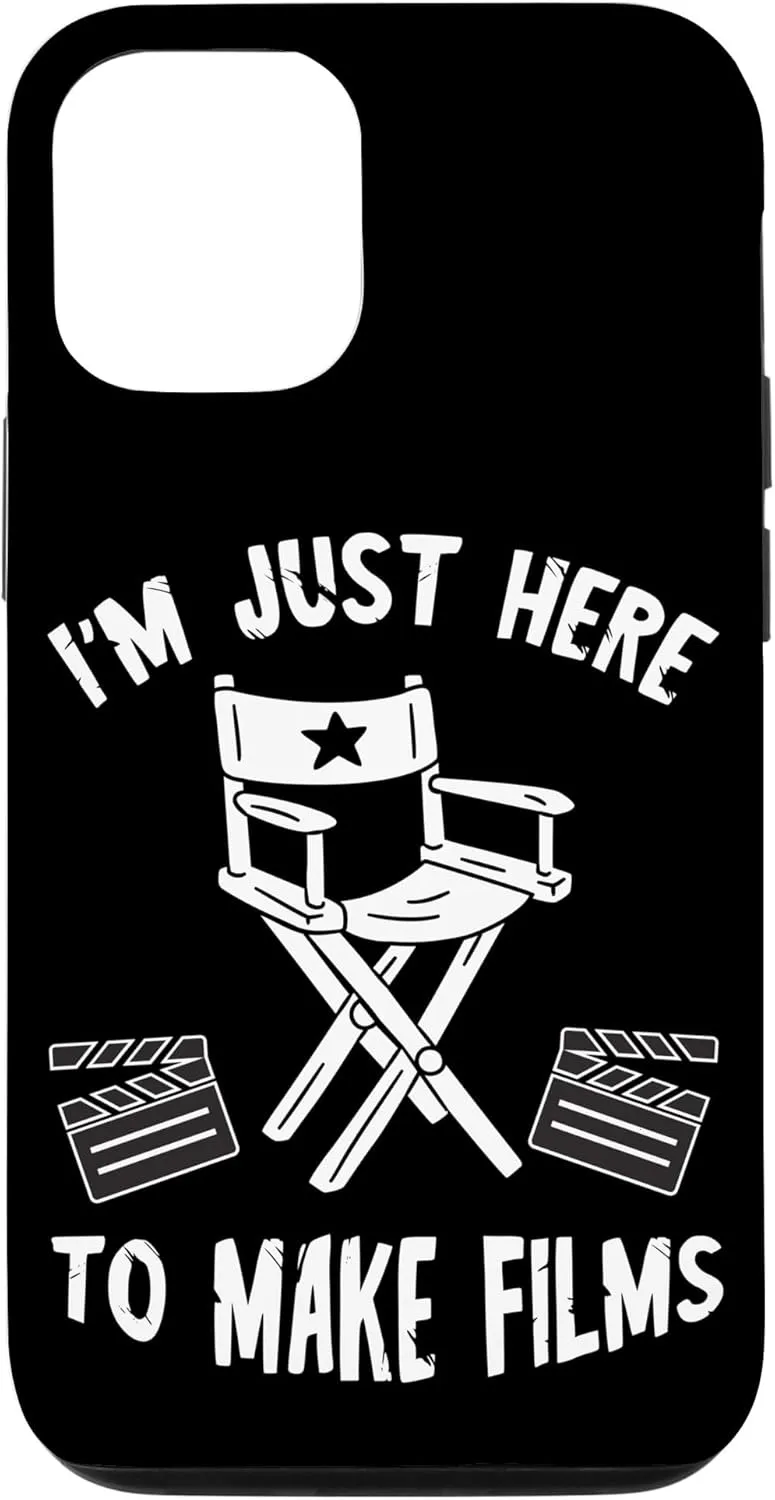 iPhone 15 Pro Filmmaker I'm Just Here Cinematographer Film Director Case