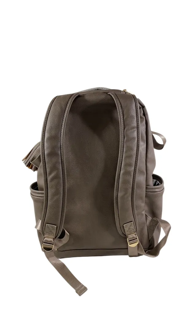 Itzy Ritzy Boss Plus Backpack Diaper Bag, Vanilla Latte