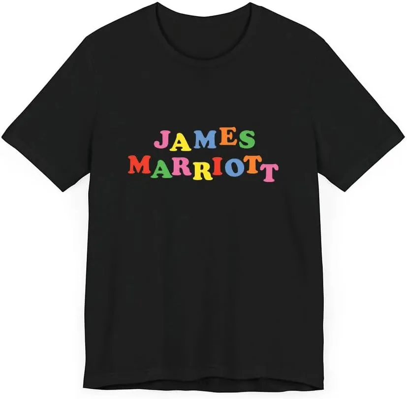 James Marriott Merch Logo T-Shirt Unisex Men Women Shirt Short Sleeve Casual Graphic Tee