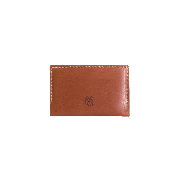 JEKYLL & HIDE ROMA MONEY CLIP CARD HOLDER, TAN