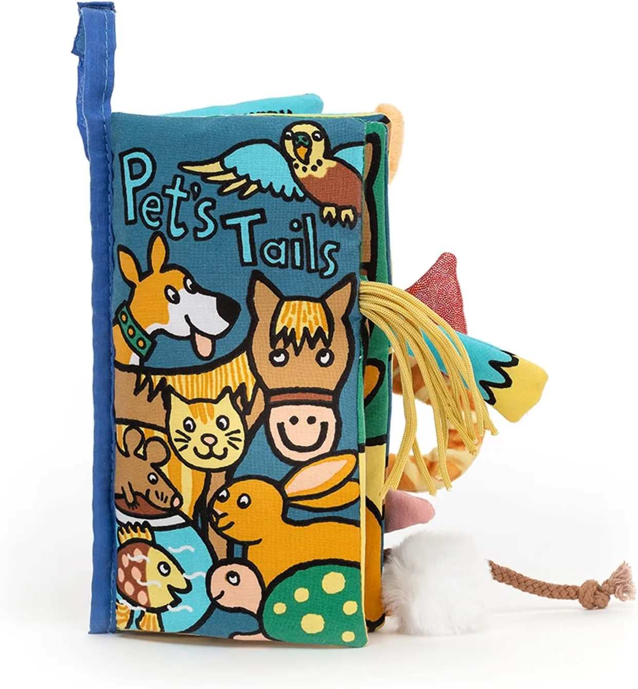 Jellycat Pet Tails: A Soft Activity Baby Book Children's Book - Baby Gift