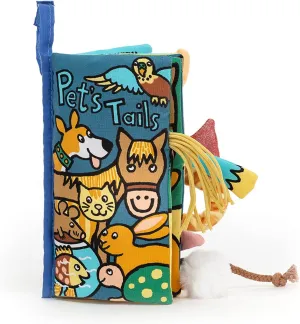 Jellycat Pet Tails: A Soft Activity Baby Book Children's Book - Baby Gift