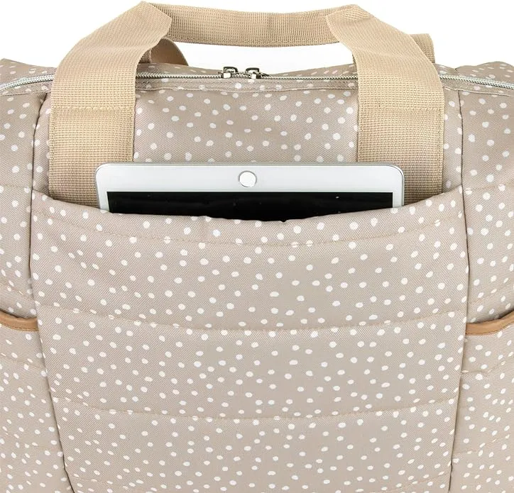 Jessica Simpson Crossbody Tote Bag-Taupe