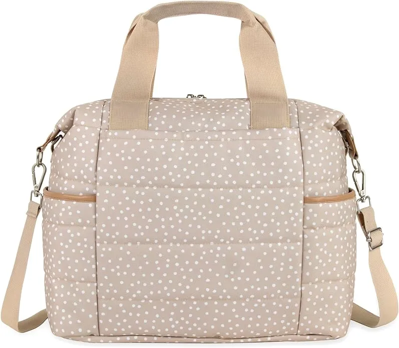 Jessica Simpson Crossbody Tote Bag-Taupe
