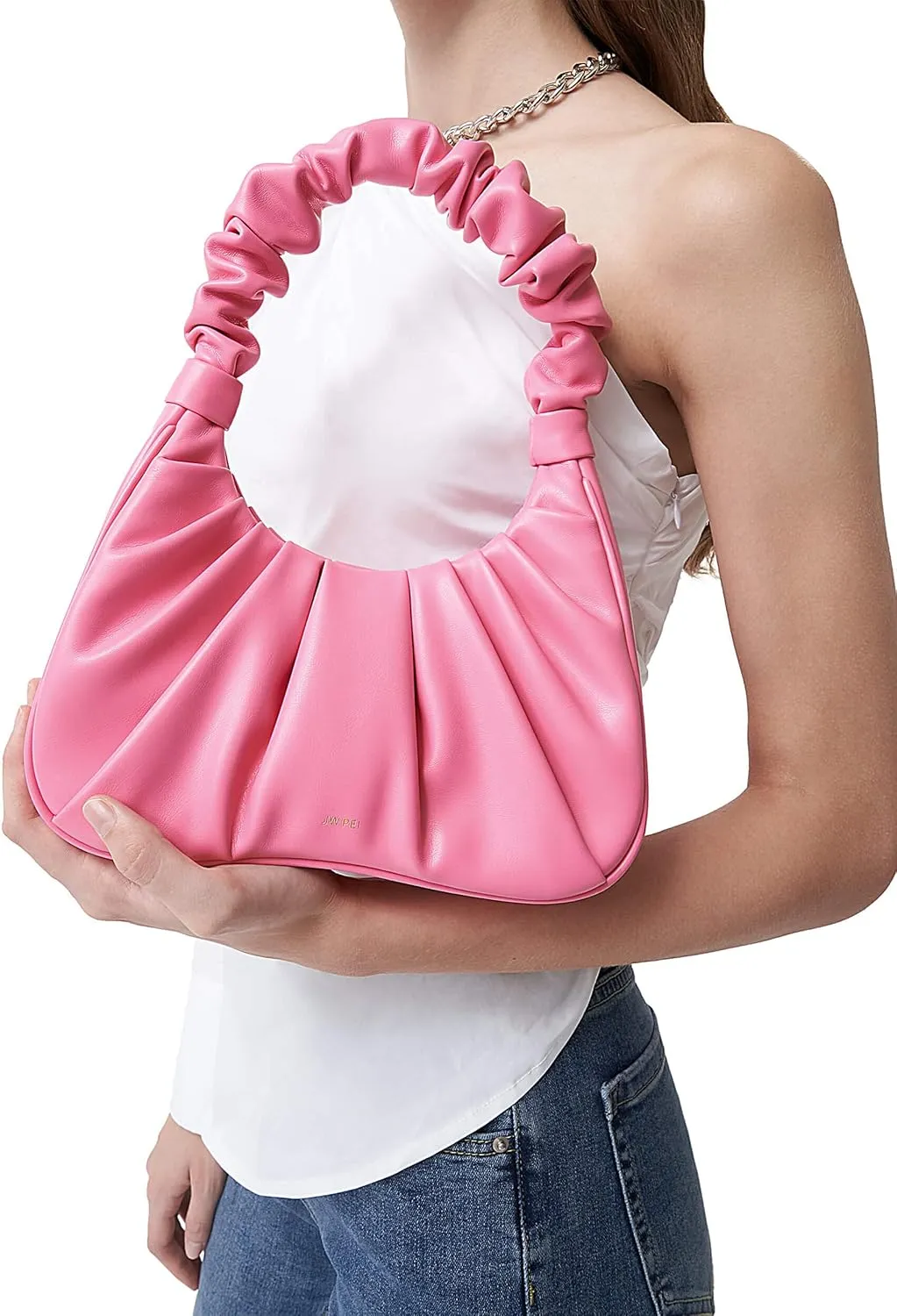 JW PEI Women's Gabbi Ruched Hobo Handbag