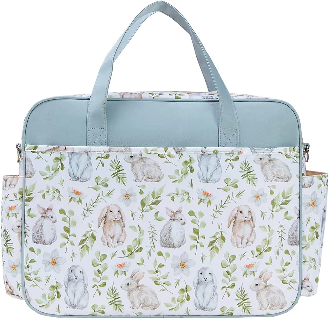 Kamay's Mummy Shoulder Bag Diaper Bag Chic Nappy Changing Bag Tote/Messenger Style Large with Changing Mat, Adjustable Straps