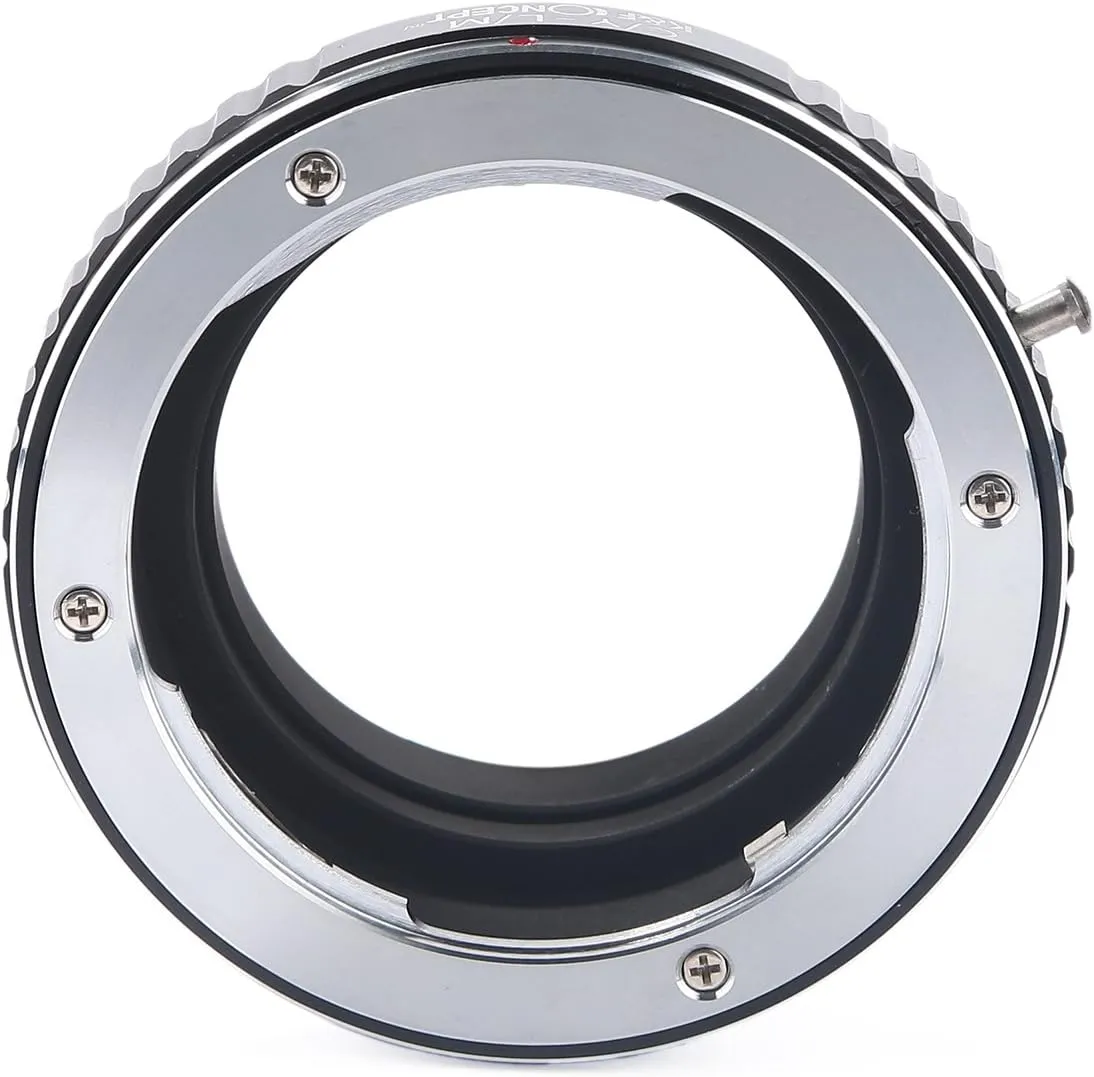K&F Concept Adapter for Contax Yashica Mount Lens to Leica M Camera M-P M240 M10